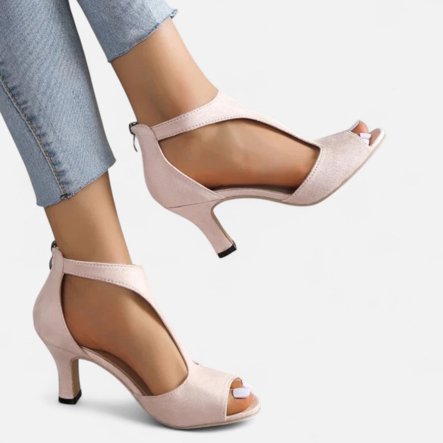 AlignFeet | Women’s Comfort Heels – Cushioned Insole, All-Day Support