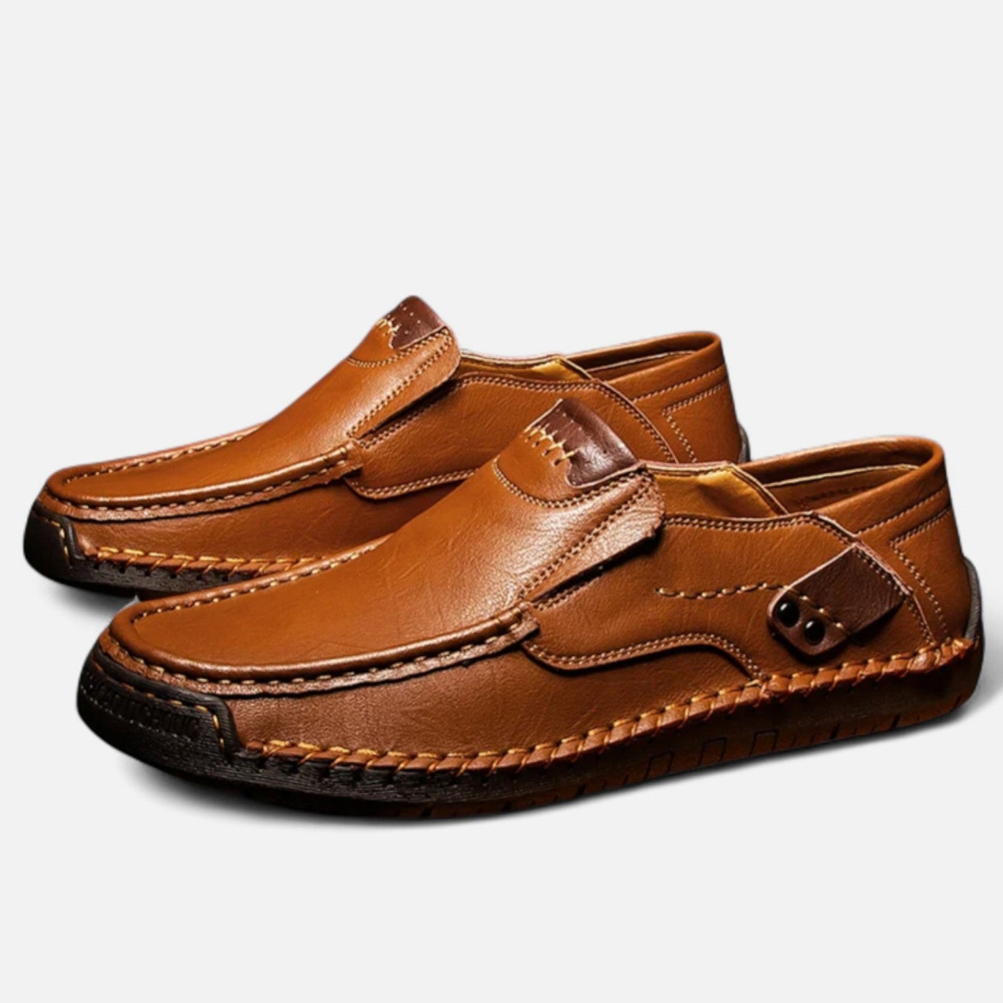 AlignFeet | Men’s Lightweight Slip-On Loafers – Street Style, All-Season Comfort