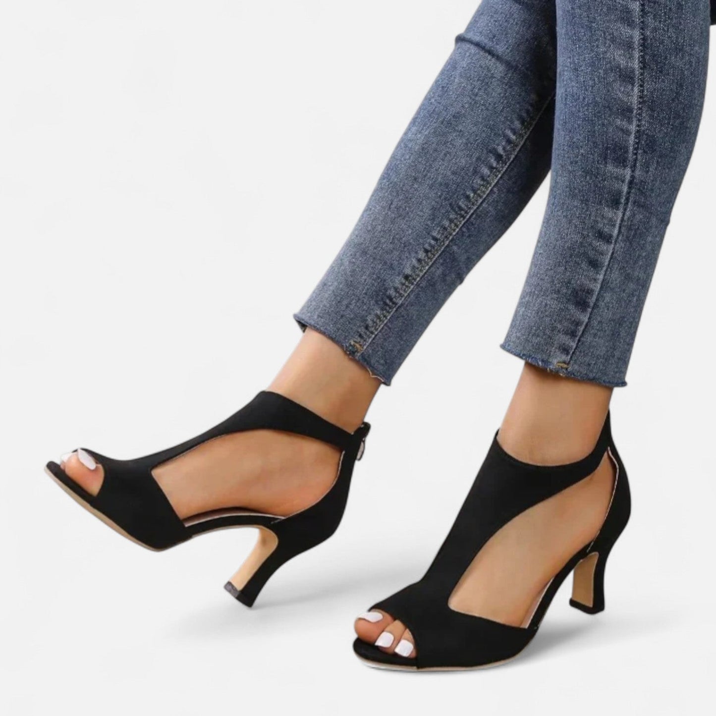 AlignFeet | Women’s Comfort Heels – Cushioned Insole, All-Day Support