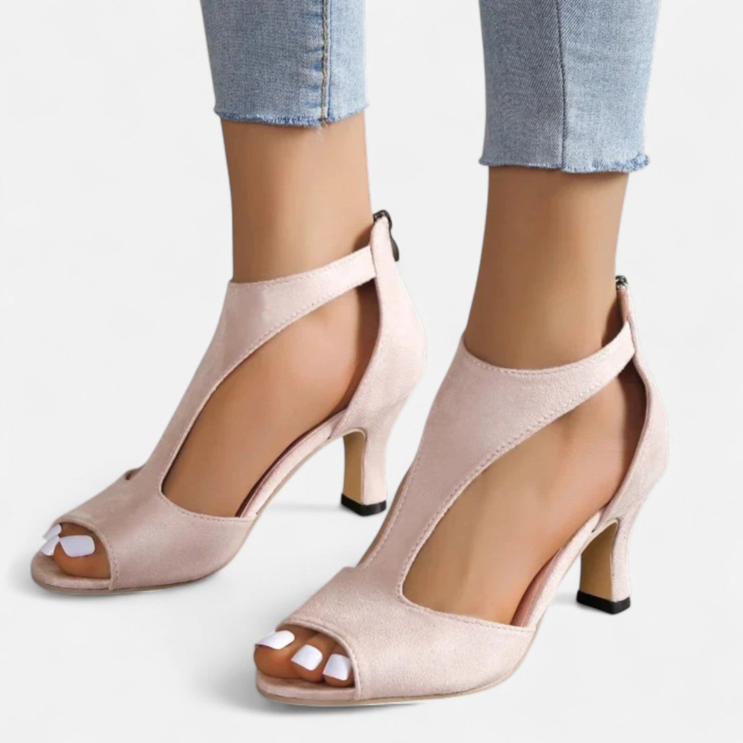 AlignFeet | Women’s Comfort Heels – Cushioned Insole, All-Day Support