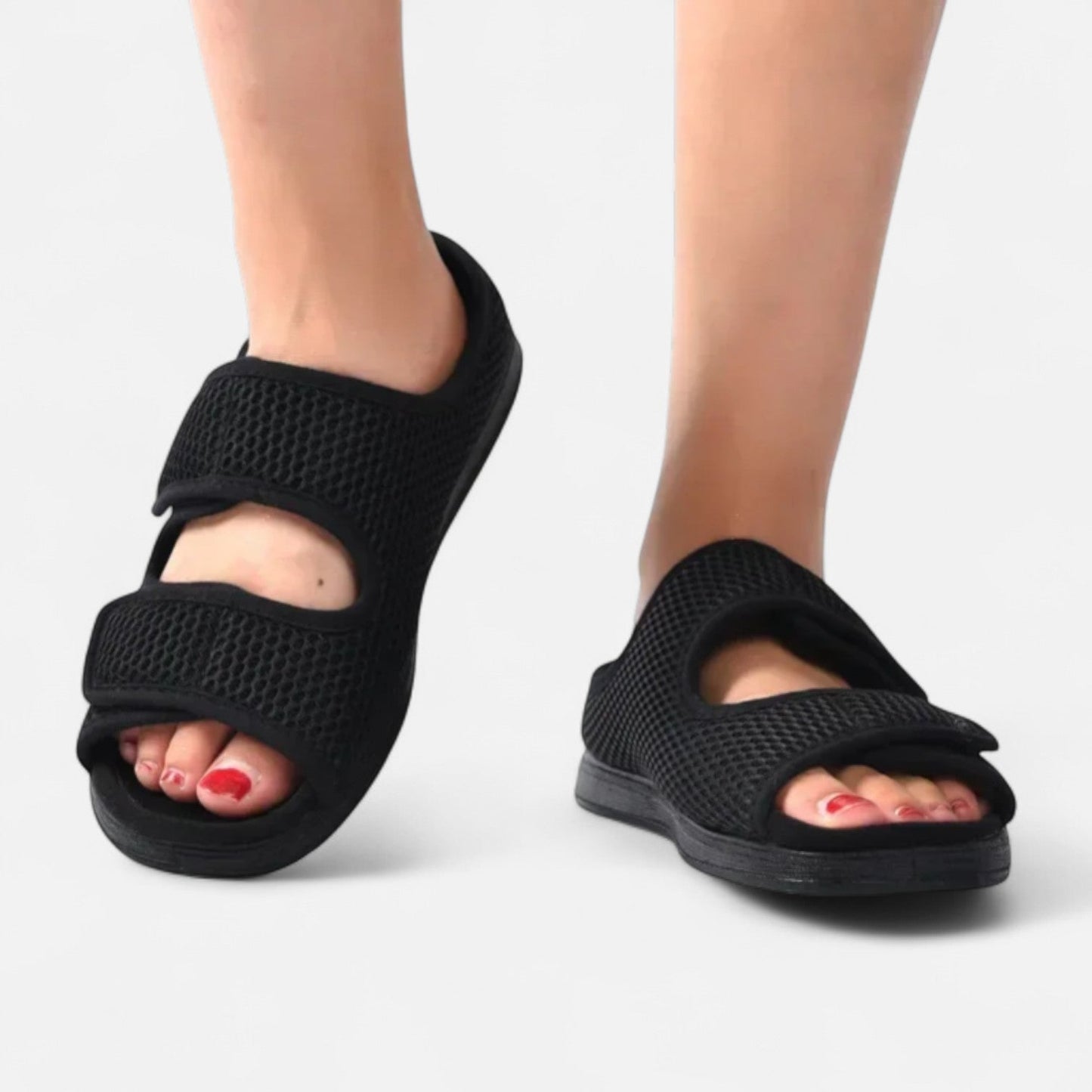 AlignFeet | Women’s Extra Wide Diabetic Shoes – Adjustable Fit, Cushioned Therapeutic Relief