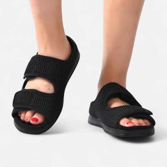 AlignFeet | Women’s Extra Wide Diabetic Shoes – Adjustable Fit, Cushioned Therapeutic Relief