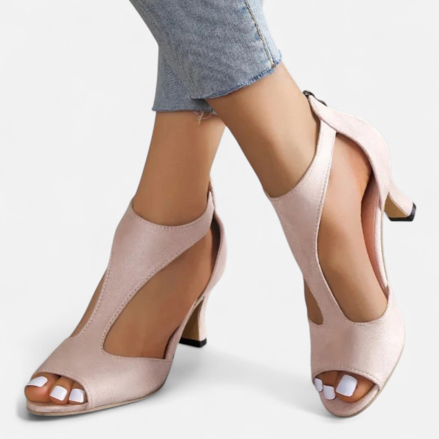 AlignFeet | Women’s Comfort Heels – Cushioned Insole, All-Day Support