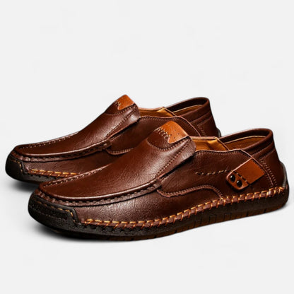 AlignFeet | Men’s Lightweight Slip-On Loafers – Street Style, All-Season Comfort