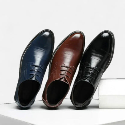 AlignFeet | Men’s Wingtip Dress Shoes – Classic Lace-Up, Business Comfort
