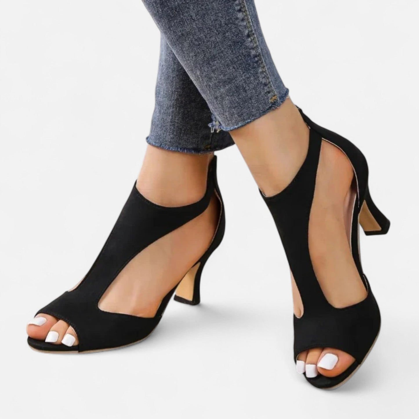 AlignFeet | Women’s Comfort Heels – Cushioned Insole, All-Day Support