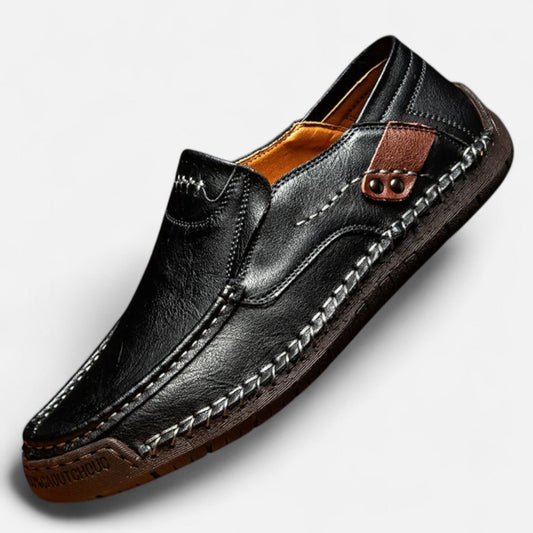AlignFeet | Men’s Lightweight Slip-On Loafers – Street Style, All-Season Comfort