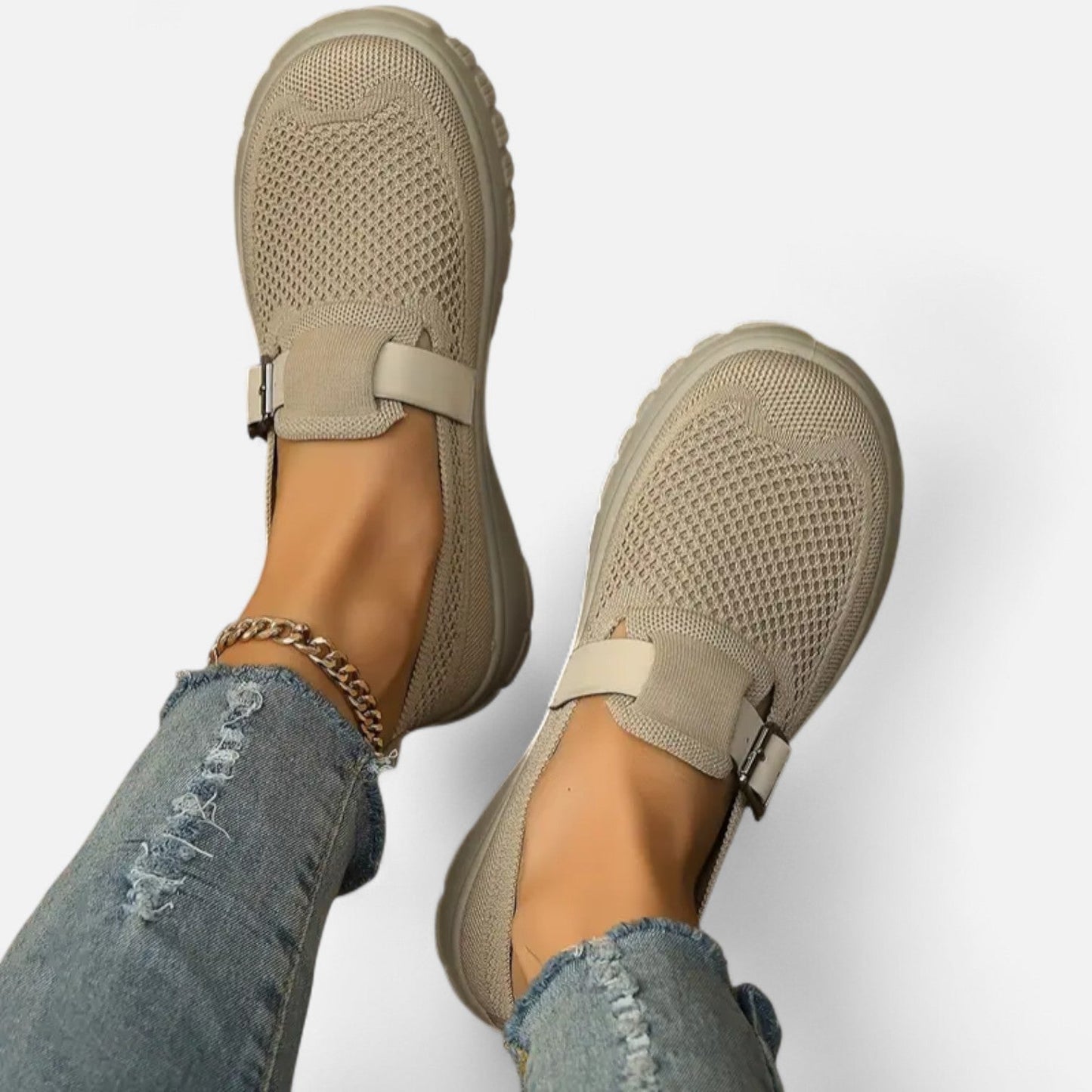 AlignFeet | Women’s Supportive Slip-On Loafers – Lightweight Comfort, Effortless Style