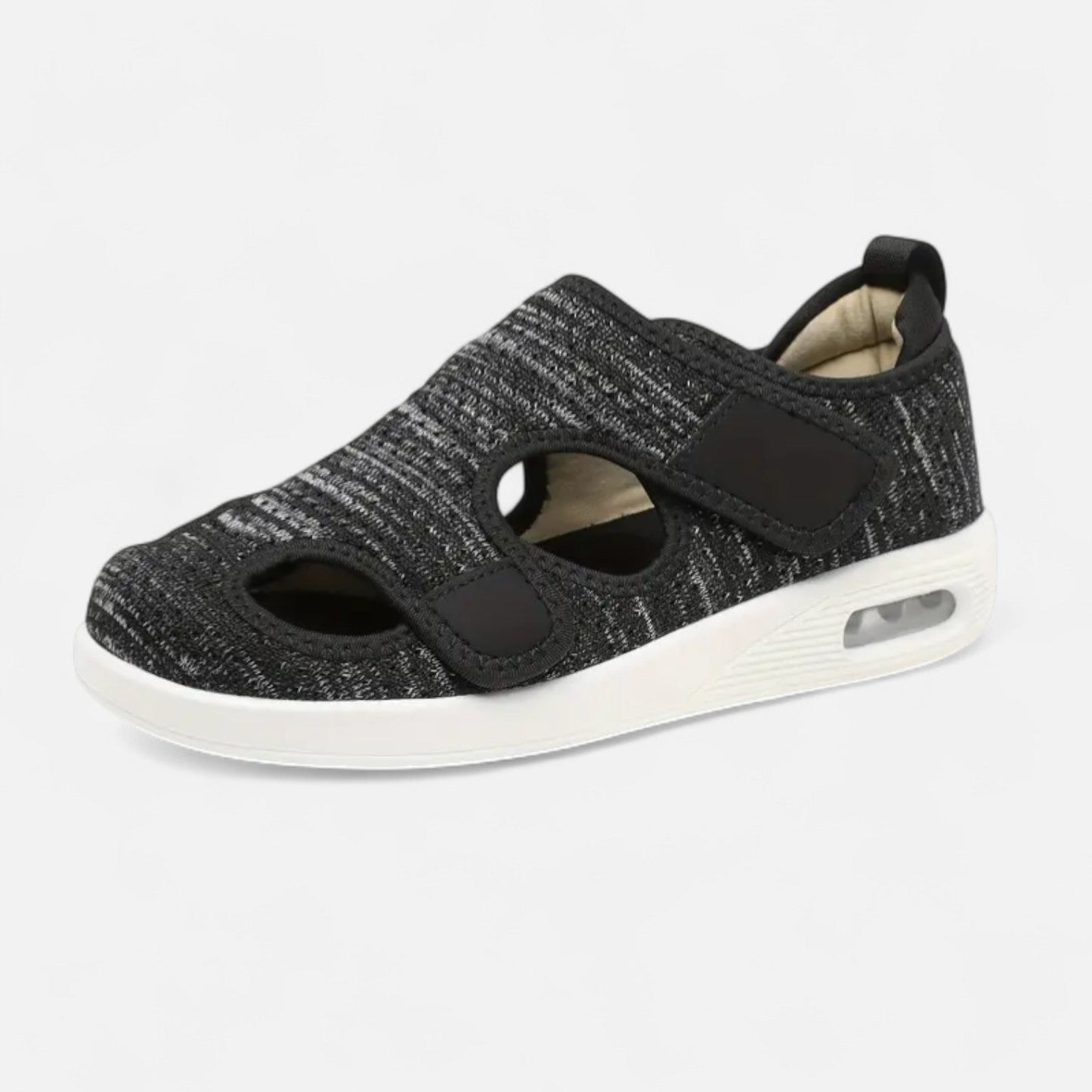 AlignFeet | Men’s Mesh Walking Shoes – Lightweight Slip-On for Swollen & Diabetic Feet