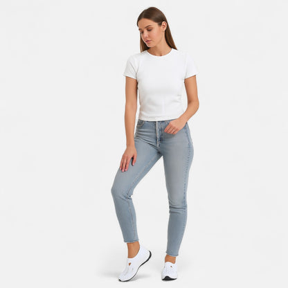 AlignFeet | Women’s Knit Slip-On Trainers – Breathable Comfort, Everyday Support