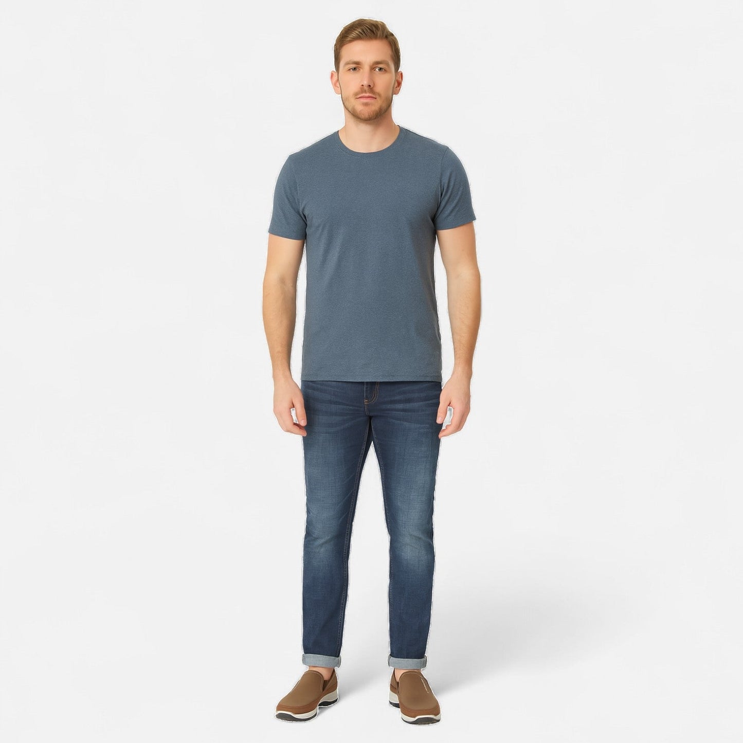 AlignFeet | Men’s Classic Non-Slip Loafers – Slip-On Elegance, Everyday Grip