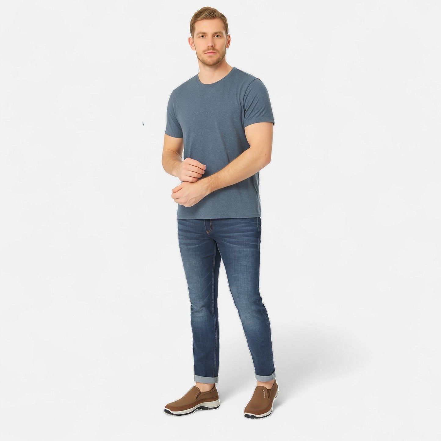 AlignFeet | Men’s Classic Non-Slip Loafers – Slip-On Elegance, Everyday Grip