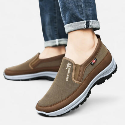 AlignFeet | Men’s Classic Non-Slip Loafers – Slip-On Elegance, Everyday Grip