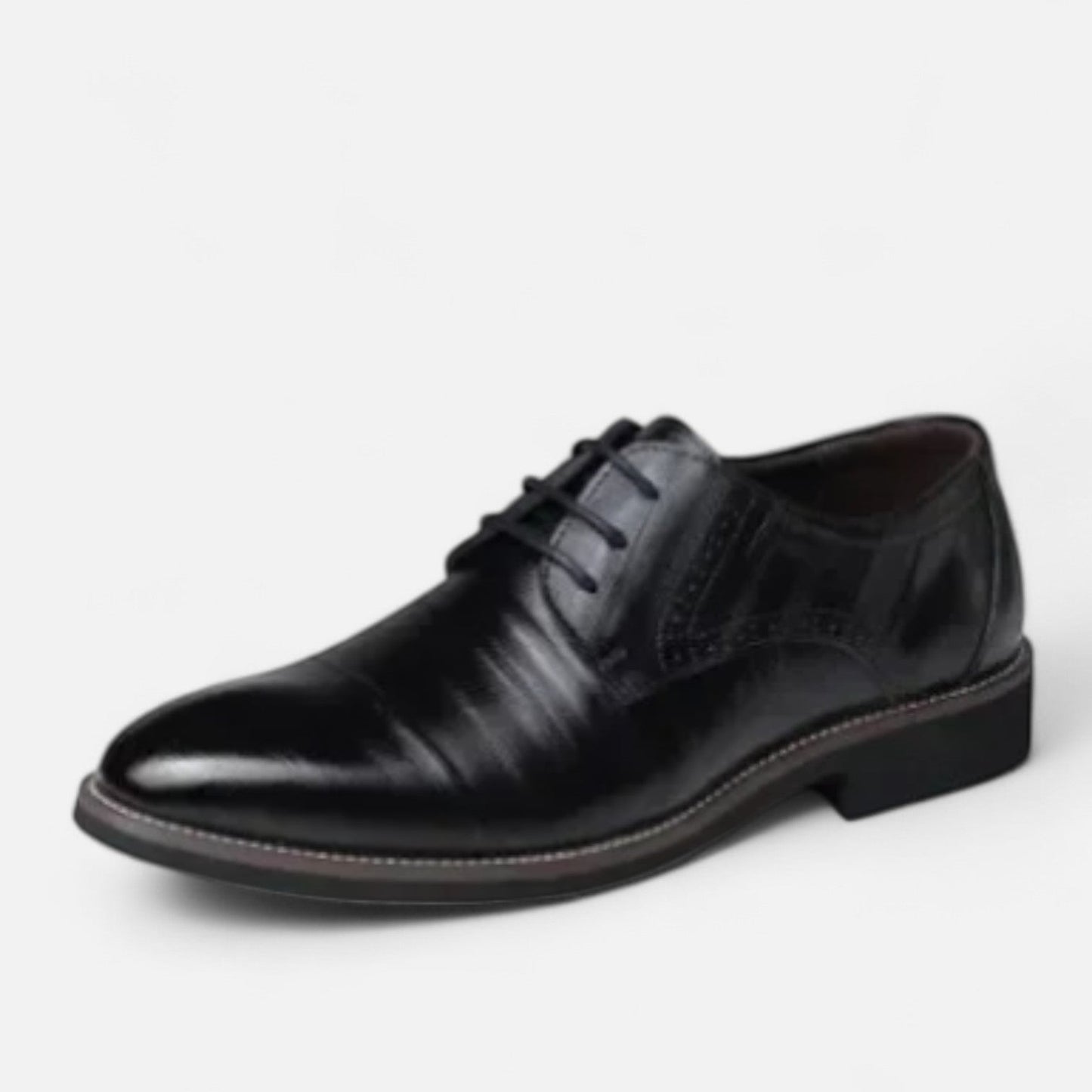 AlignFeet | Men’s Wingtip Dress Shoes – Classic Lace-Up, Business Comfort