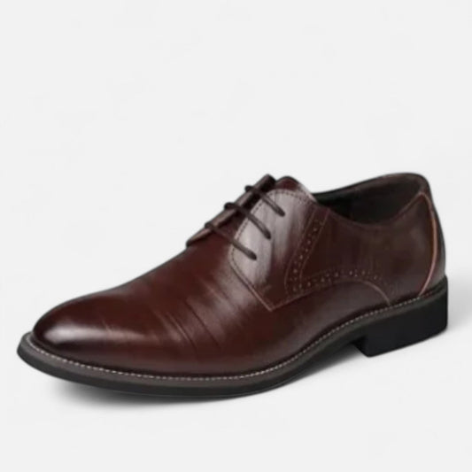 AlignFeet | Men’s Wingtip Dress Shoes – Classic Lace-Up, Business Comfort