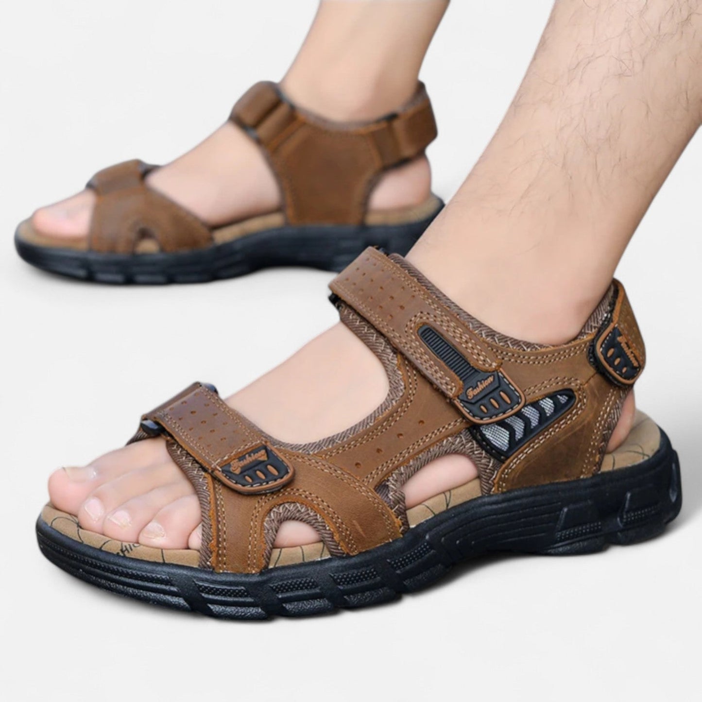 AlignFeet | Men’s Fashion Sandals – Sport-Inspired Comfort, Breathable Support