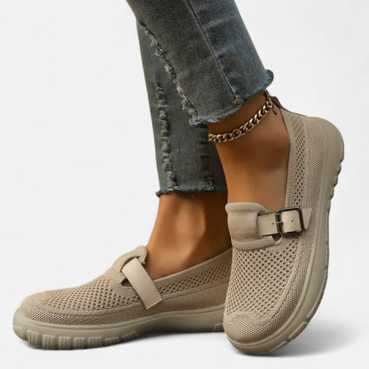 AlignFeet | Women’s Supportive Slip-On Loafers – Lightweight Comfort, Effortless Style