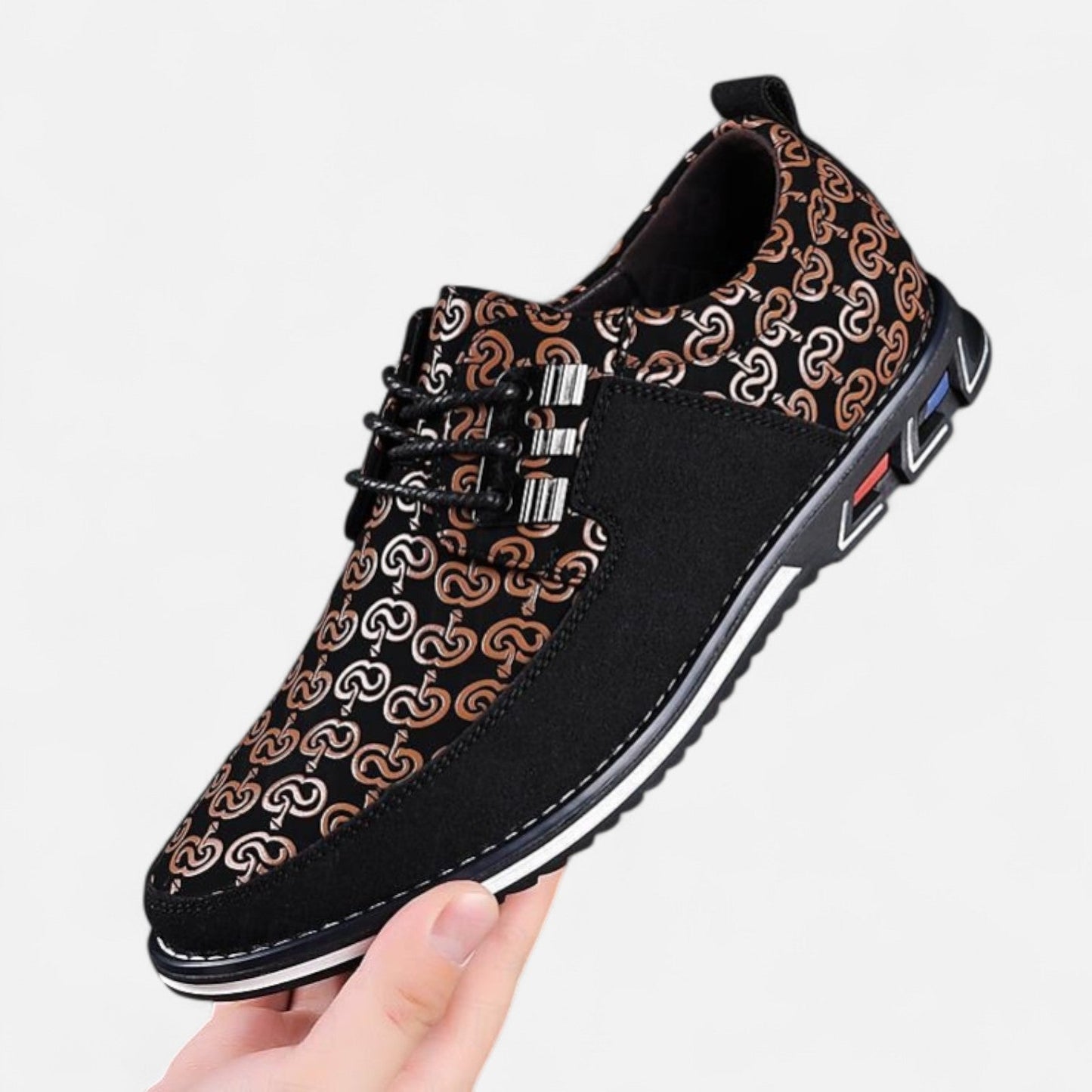 AlignFeet | Men’s Casual Lace-Up Trainers – Everyday Grip, Outdoor Comfort