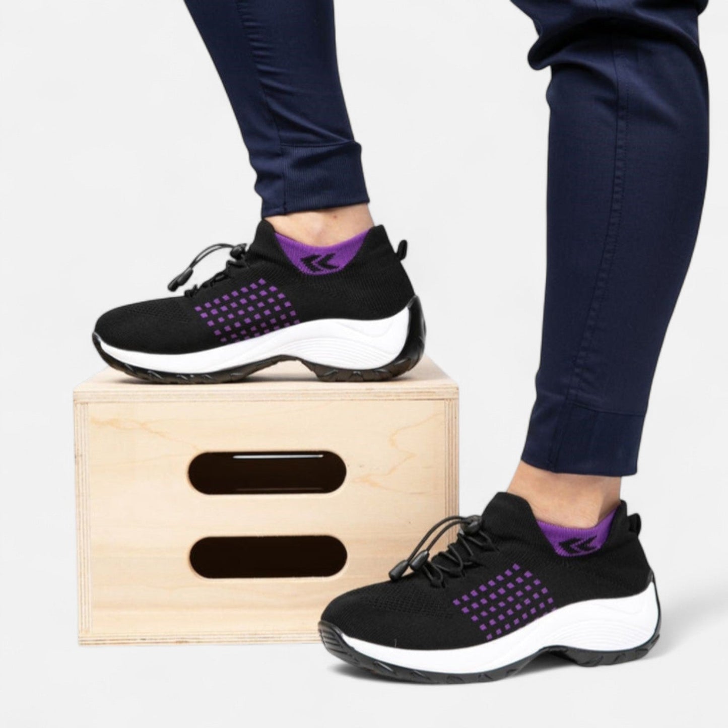 AlignFeet | Women’s Sock-Style Walking Trainers – Lightweight Grip, Elevated Ease