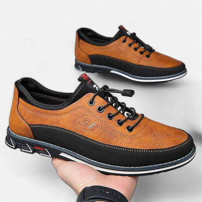 AlignFeet | Men’s Casual Lace-Up Trainers – Everyday Grip, Outdoor Comfort