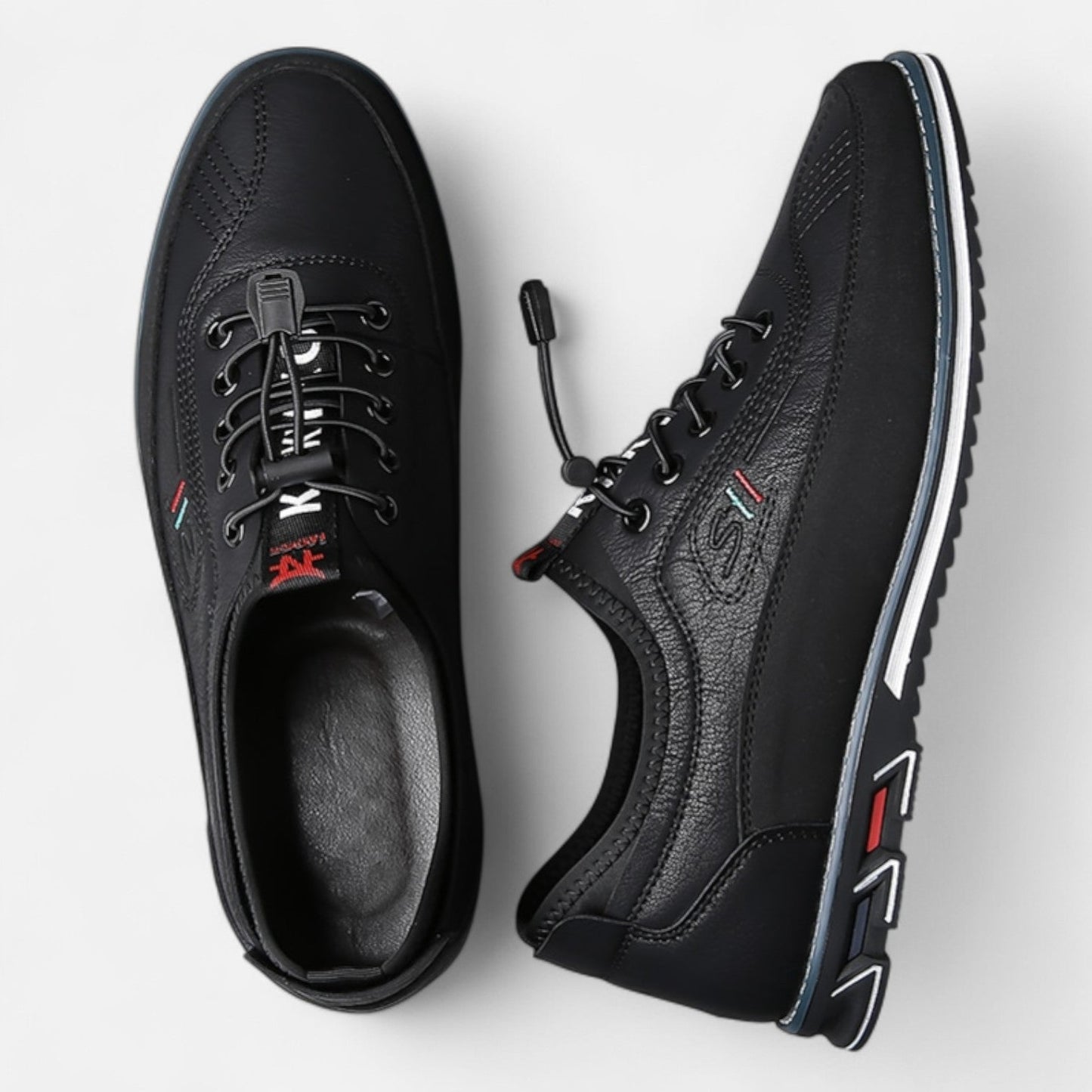AlignFeet | Men’s Casual Lace-Up Trainers – Everyday Grip, Outdoor Comfort